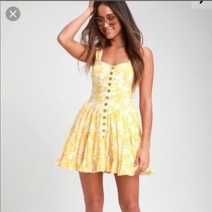 Free People Dance on the Blacktop Dress NWT